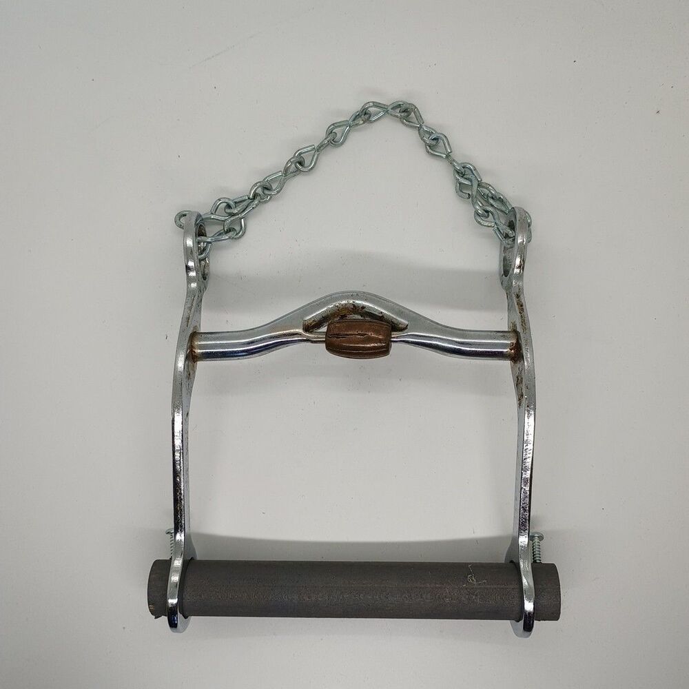 Horse Curb Bit  Towel Toilet Paper Holder Cabin Rustic Barn Farmhouse Decor